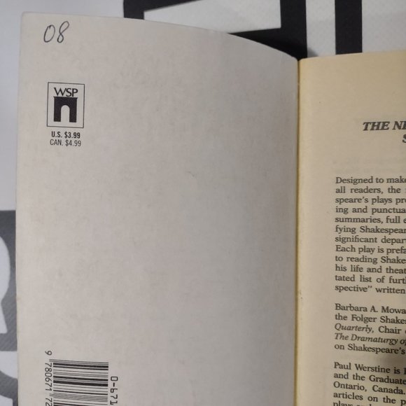 Macbeth by William Shakespeare The New Folger Library Paperback 1992 - Picture 5 of 6